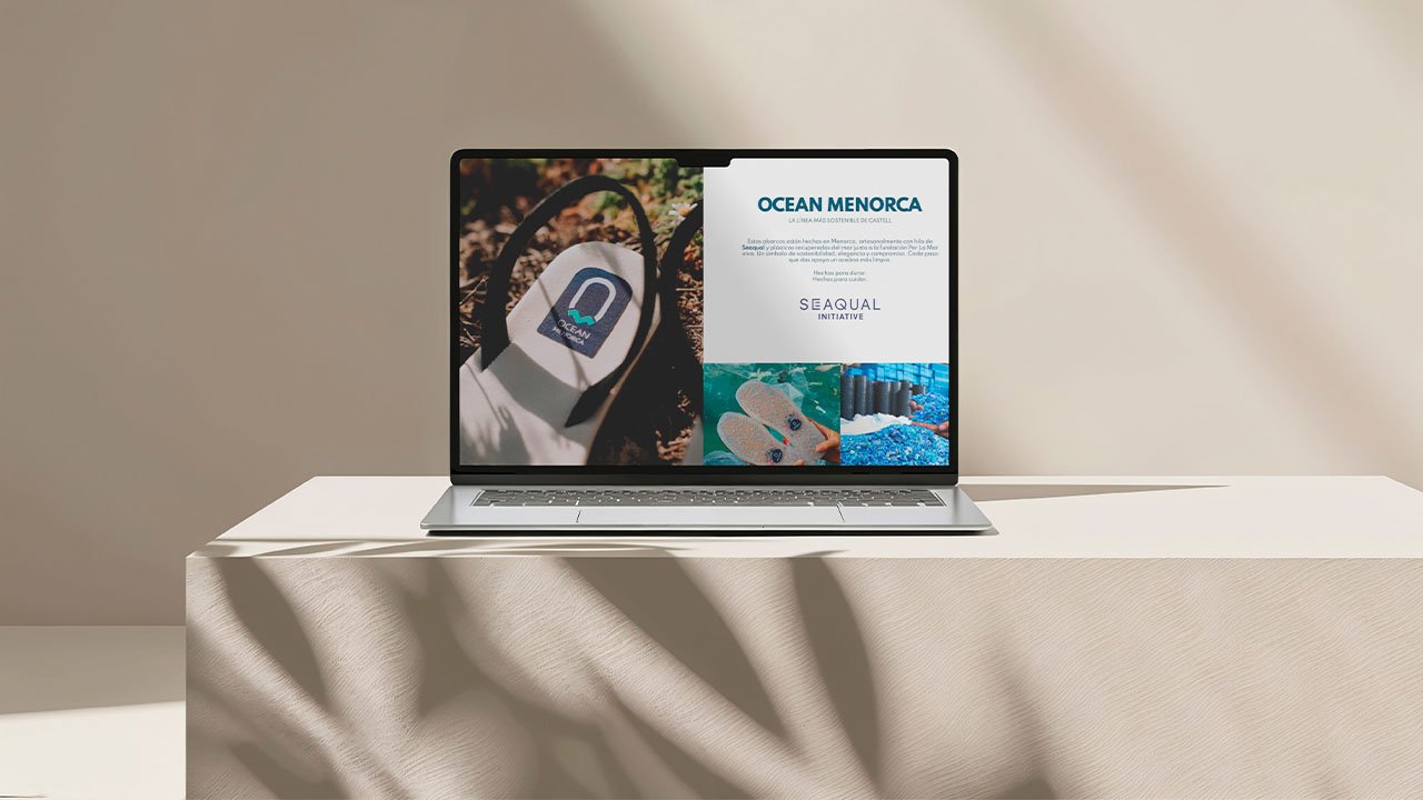Creación de una estrategia de comunicación y SEO con +100.000 búsquedas mensuales para una Marca de fabricación de calzados 100% sostenibles. Ocean Menorca es la primera marca de abarcas menorquinas 100% fabricadas a partir de residuos plásticos recuperados del mar. Nace como un proyecto con identidad propia, con una propuesta centrada en la sostenibilidad, el slow fashion y la innovación en calzado sostenible. Su catálogo inicial se compone de cinco modelos distribuidos en dos líneas: abarcas y sandalias. Todo el calzado es de fabricación propia, desarrollado íntegramente en Menorca, con control sobre cada fase del proceso, desde la recogida del plástico hasta el diseño y distribución del producto final. La marca opera a través de un eCommerce basado en PrestaShop y se dirige a mercados locales, nacionales e internacionales, con un enfoque de marca global. El reto: construir desde cero un canal orgánico que posicionara OM no solo como un eCommerce, sino como una referencia en sostenibilidad y moda ética.
